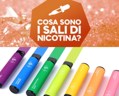Cosa sono i sali di nicotina?